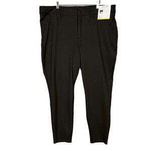 Seven Pants Womens 22W Black Ponte‎ Knit Skinny Flawless Fit High Rise Plus NWT